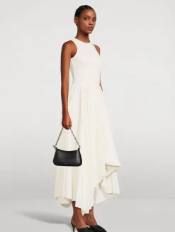 Asymmetric Midi Dress