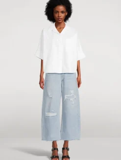 Ayla Baggy Crop Jeans