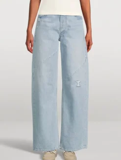 Ayla Swirl Baggy Jeans