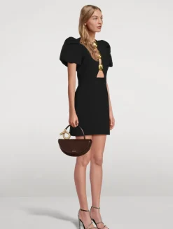 Azariah Leather Top Handle Bag