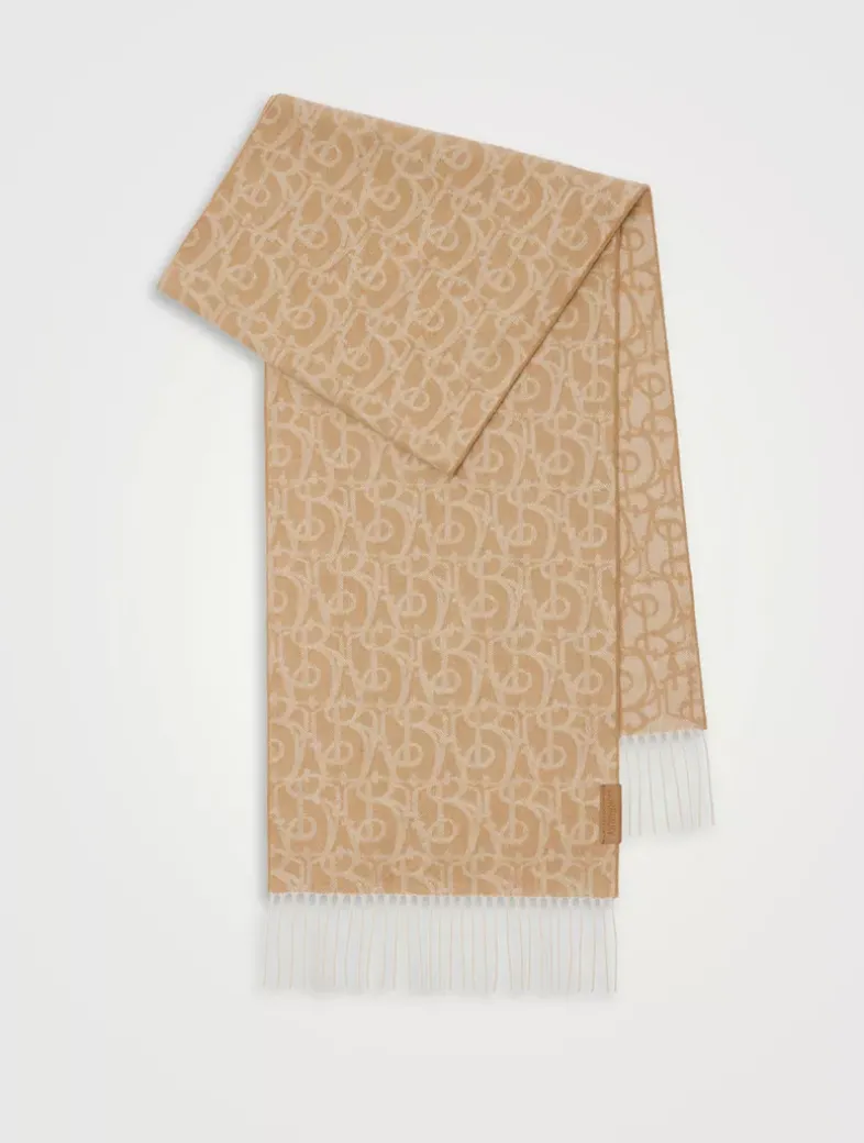 B Charm Cashmere Scarf