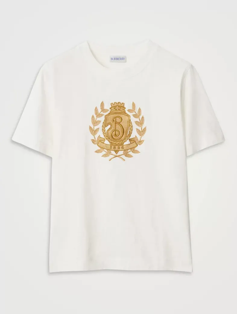 B Crest Cotton T-shirt