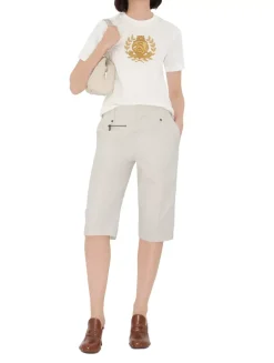 B Crest Cotton T-shirt