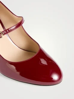 Babette Patent Leather MaryJane Pumps