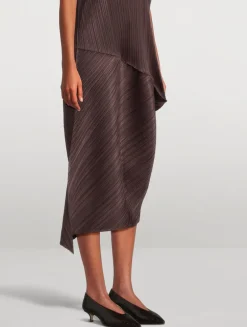 Babouche Croc-Embossed Leather Pumps