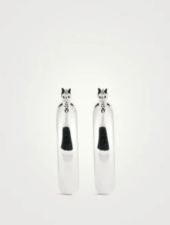 Baby Amalfi Tube Hoop Earrings