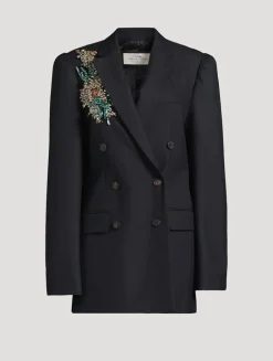 Bafy Embellished Wool Blazer