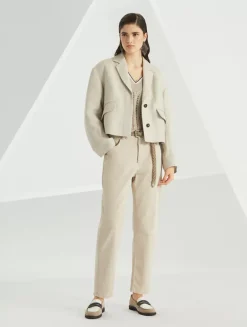 Baggy Tapered Trousers