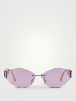 Baguette Geometric Sunglasses