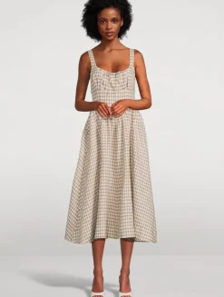 Balia Dress In Gingham Print