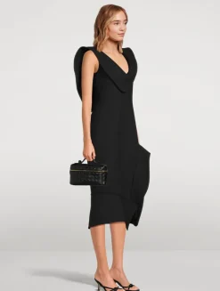 Bang Bang Intrecciato Leather Vanity Case