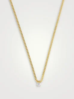 Bardot Stud Charm Necklace