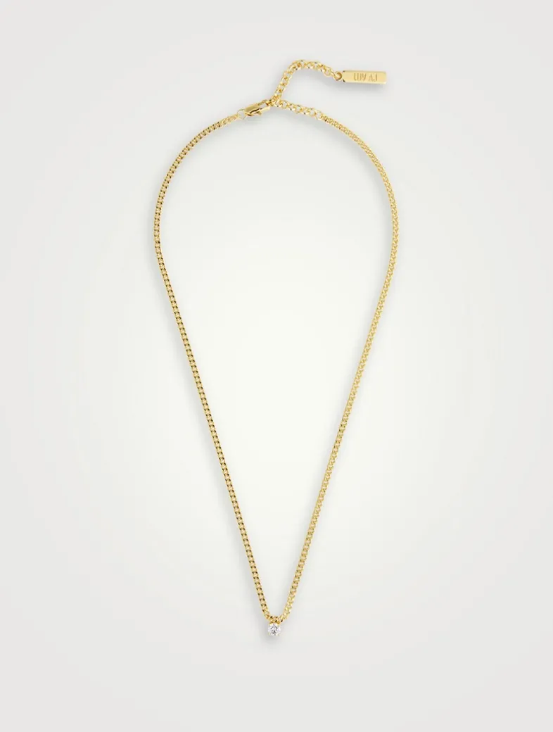 Bardot Stud Charm Necklace