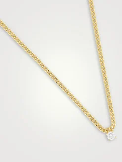 Bardot Stud Charm Necklace