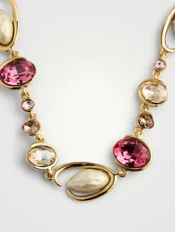 Baroque Faux Pearl O Necklace