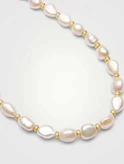 Baroque Pearl Choker Necklace