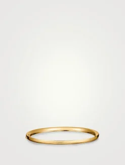 Barre 18K Gold Pavé Diamond Bangle Bracelet