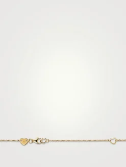 Barre 18K Gold Pavé Pendant Necklace With Diamonds