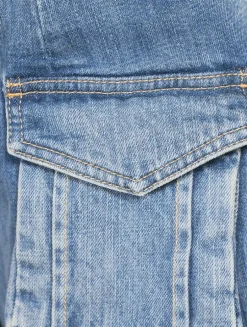 Barrel-Leg Cargo Jeans