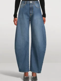 Barrel-Leg Jeans