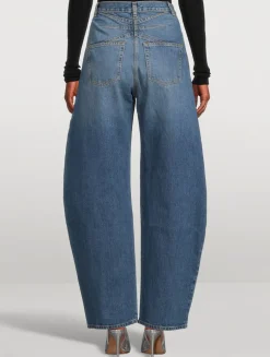 Barrel-Leg Jeans