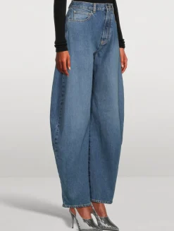 Barrel-Leg Jeans