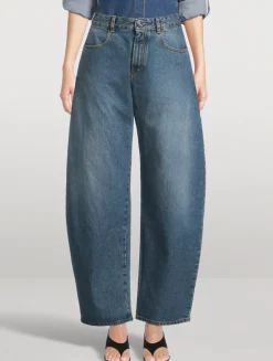 Barrel-Leg Jeans