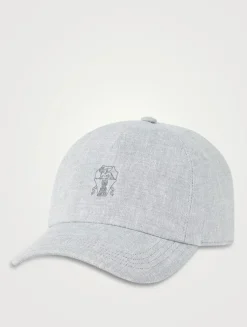 Baseball Cap With Logo