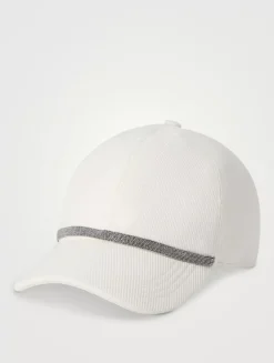 Baseball Cap With Monili