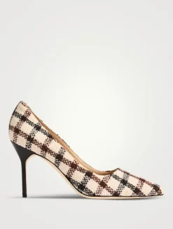 BB 90 Tartan Wool Pumps
