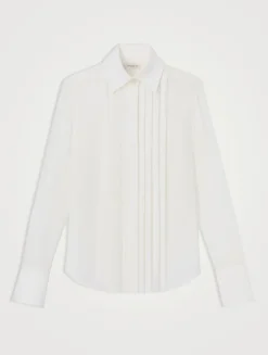 Beaded Georgette Shirt