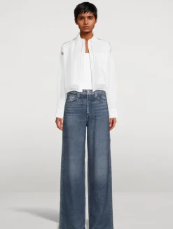 Beatrice Organza Poplin Shirt