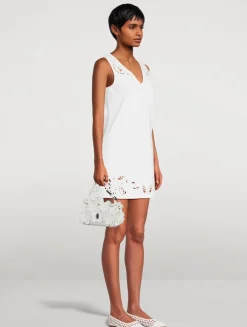 Belle Embroidered Poplin Mini Dress