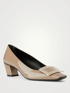 Belle Vivier 45 Patent Leather Pumps