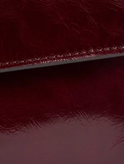 Belle Vivier Patent Leather Wallet-On-Chain