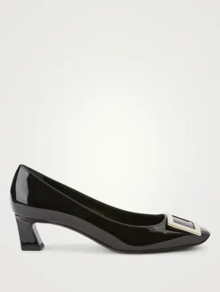 Belle Vivier Trompette 45 Patent Leather Pumps