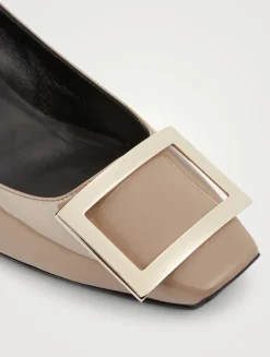 Belle Vivier Trompette 45 Patent Leather Pumps