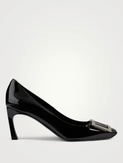Belle Vivier Trompette Patent Leather Pumps