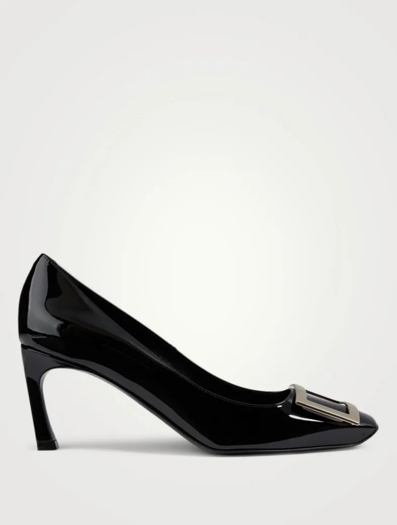 Belle Vivier Trompette Patent Leather Pumps