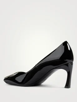 Belle Vivier Trompette Patent Leather Pumps