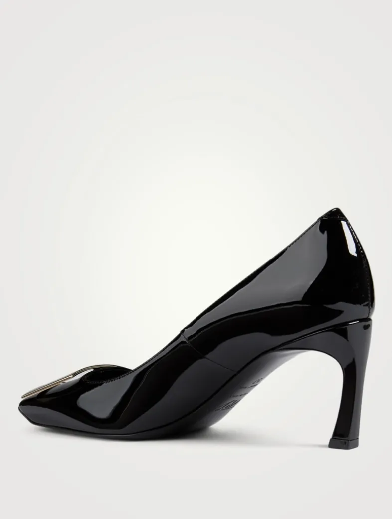 Belle Vivier Trompette Patent Leather Pumps