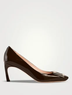 Belle Vivier Trompette Patent Leather Pumps
