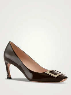 Belle Vivier Trompette Patent Leather Pumps
