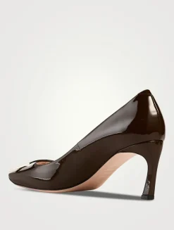 Belle Vivier Trompette Patent Leather Pumps