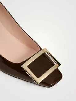 Belle Vivier Trompette Patent Leather Pumps