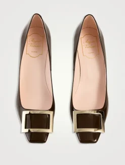 Belle Vivier Trompette Patent Leather Pumps