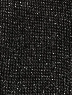 Belted Lurex Cardigan