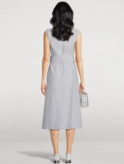 Belted Sheath Dress