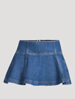 Bentley Denim Mini Skirt