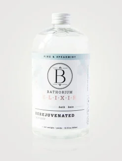 Berejuvenated Bubble Bath Elixir: Pine & Spearmint